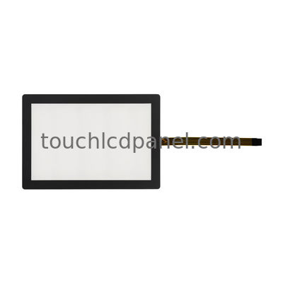 10ms Χρόνος απόκρισης 10,1'' 5 Wire Resistive Touch Panel με μαύρη σκληρότητα επιφάνειας 3H