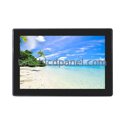 10.1 ίντσες 1280 X 800 Multi Touchscreen Monitor με ενσωματωμένο πλαίσιο 500 Nits USB HID