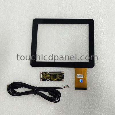 8.0 ιντσών Πολλαπλό άγγιγμα Συγκινητικό άγγιγμα γυαλί με Plug and Play USB διεπαφή για την παροχή ακριβούς ελέγχου άγγιξης και αντοχή