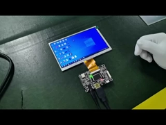 Πίνακα οθόνης υγρών κρυστάλλων 7 ιντσών με φωτεινότητα 400 Cd/m2 και ανάλυση 1024x600