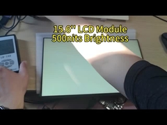 Οθόνη υγρών κρυστάλλων 15,6 ιντσών, φωτεινότητας 500 Nits, χρωματικής γκάμας NTSC 72%, Full-HD, με eDP Inte